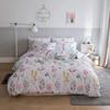 Floral Print Duvet Cover Queen Girls Floral Cotton Comforter Cover Chic Garden Flower Duvet Cover Aesthetic Bedding Sets Reversible Striped Boho Floral Comforter Cover Queen Duvet Cover with Zipper view 2
