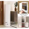 Rotating Shoe Rack Cabinet,360 Swivel Metal Shoe Cabinet Vertical Round Storage Narrow Shelf 3/6/9/12/15-Tier Shoe Rack Organizer Simple and Modern for Entrance Closet Living Room Hallway ( Color : B view 3