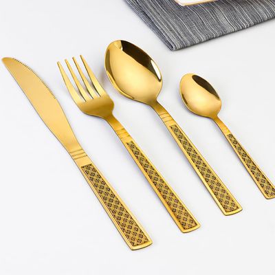 Modern Silverware Set for 16 with Unique Pattern Tableware Set,Retro 64 Piece Stainless Steel Cutlery Flatware Set, Kitchen Utensil Sets Knife Spoons Forks Set for Home Restaurant Mirror Polished