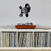Wall Clock Battery Operated Silent Non-Ticking 12 Inch Poodle Silhouette Vinyl Record Wall Clock Animal Home Decor Dog Pet Disc Craft Silent Clock Poodle Owner Gift view 2