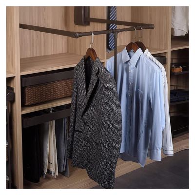 Pull Down Closet Rod For Hanging Clothes, Retractable Closet Lift Hanger, Closet Organizer For Hanging Clothes (Size : 450-600mm)