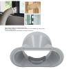 5 Inch Portable Air Conditioner Exhaust Hose Coupler Air Conditioning Part Window Adapter Supports CW and CCW Threads view 3