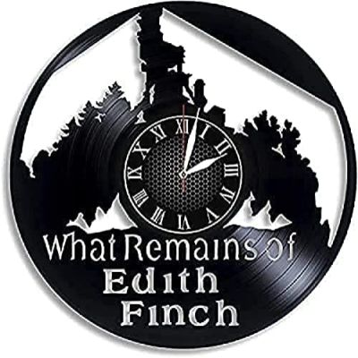 Wall Clock for Living Room Kitchen Home Office 12 Inch Video Game Vinyl Record Retro Wall Clock Birthday New Year Christmas Birthday Gift Personality Creative