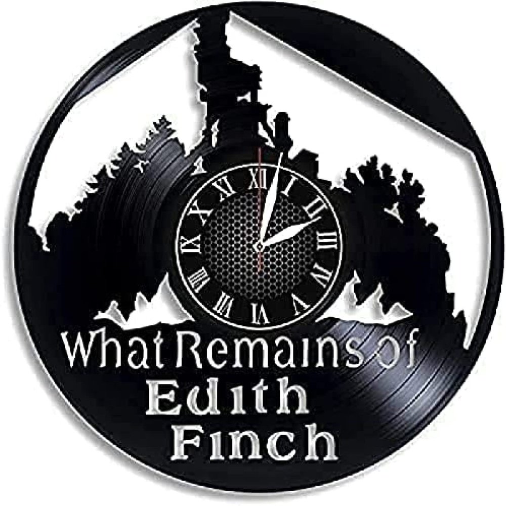 Wall Clock for Living Room Kitchen Home Office 12 Inch Video Game Vinyl Record Retro Wall Clock Birthday New Year Christmas Birthday Gift Personality Creative