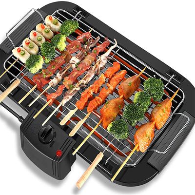 Teppanyaki Grill Non-Stick Adjustable Thermostat Accessories Included Ideal for Dinner Parties 2000W