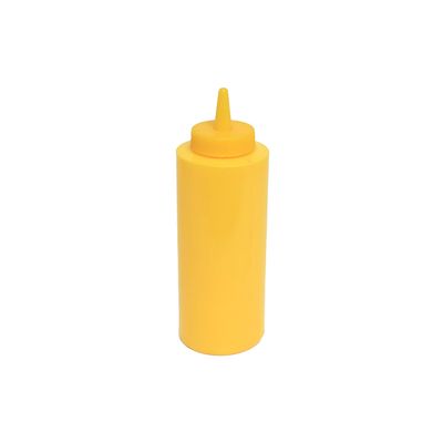 Thunder Group PLTHSB012Y Squeeze Bottle, 12 oz., Plastic, Yellow, CASE of 36 Each/3 Dozen PER CASE