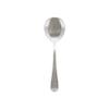 Thunder Group SLDK103 Bouillon Spoon, 6.02", Simple line-Trimmed Handle, 18/0 Stainless Steel, Bright Finish, Dakota, Pack of 12 view 1