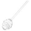 LALAFINA Honey Stirrer honey spoons honey twirler stir sticks for cocktails honeycomb sticks Honey Spoon Dipper honey wand small honey spoon mini jam container Glass to rotate Multifunction view 1