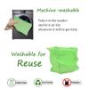 evohyah 1Pack Large Reusable Grocery Tote - 50LBS Ripstop Geometric Fashion Recycling Bag - Folding Storage - Machine Washable Nylon Bag - Zipper view 4