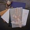 XOXOKristen Gold Vellum Wedding Invitations with envelopes, RSVP cards, Details and Photo. Gold, Rose Gold and Silver Foil available (Vellum + Photo) view 3