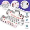 to My Man - Engraved Acrylic Block Puzzle 4.1 x 3.5 inch Gifts for Him for Husband - Fiance Birthday Gifts, Valentines Day Gift for Boyfriend - Cool Wedding Couple view 2