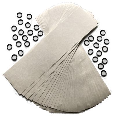 30 Books of Bible Bookmarks, Scrolls Flats Blanks, Religious Gifts, Church Home School Education, Christian Party Favors (30 Blank Flat Sheets Plus Bands)