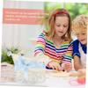 ULDIGI 2Pcs Imitation Rattan Woven Basket Cute Cart Candy Storage for Parties Showers and Decor for Treats and Toys view 3