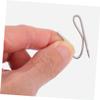 58pcs Curtain Hook Curtain Hanging Drapery Hooks Curtain Holder Sheer Curtains Pin Hooks J Hooks Curtain Clips Curtain Pleat Hooks Curtain Pin Hooks Pleated Plastic Window view 2
