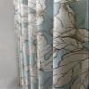 Room Darkening Curtains 84 inches Long for Living Room Floral Jacquard Farmhouse Window Curtains Neutral Thermal Insulated Curtains 1 Panel Window Treatments (Pinch Pleated Curtains, 72"W x 84"L) view 2