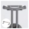 Ironing Board Cover pad Board Ironing Wall Hook Iron Hanger Rack Mount Holder Mounted Hooks Storage Organizer Metal Bracket Hanging Stand Tool Towel Heat-Resistant view 2
