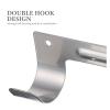 Ironing Board Cover pad Board Ironing Wall Hook Iron Hanger Rack Mount Holder Mounted Hooks Storage Organizer Metal Bracket Hanging Stand Tool Towel Heat-Resistant view 3