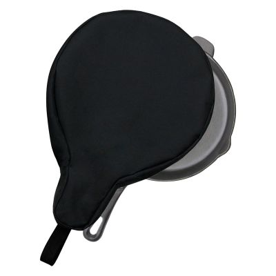 Vkinman Cast Iron Skillet Bag, Fits 8/10/12 In Skillets Waterproof Camping Cast Iron Skillet Travel Carry Bag, Heavy Duty Skillet Pan Bag for Outdoors(2pcs)
