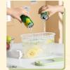 3.5L/1 Gallon Beverage Dispenser Cold Kettle with Spigot, Plastic Durable Water Jug Dispenser Refrigerator Beverage Bucket Drink Dispensers for BBQ, Picnic, Pool Party and Social Events(Yellow) view 3