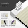 Sulugood Cellular Shades Blackout Honeycomb Shades for Windows Cordless Honeycomb Blinds Pull Down Shades Room Darkening Thermal Insulated Blinds for Home Door Office Bedroom,Beige,53" W x 48" H view 3