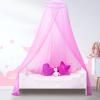 South to East Pink Bed Canopy for Girls, Princess Bed Canopy for Kids Room, Mosquito Net Canopy Girls Beds, Fire Retardant Fabric view 1