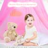 South to East Pink Bed Canopy for Girls, Princess Bed Canopy for Kids Room, Mosquito Net Canopy Girls Beds, Fire Retardant Fabric view 2