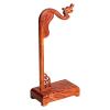 FIONEL Wood Plant Shelf Wooden Base Rosewood Faucet Carving Hanging Jade Jewelry Bracelet Rack Retro Mahogany Display Stand Corner Display Rack view 1