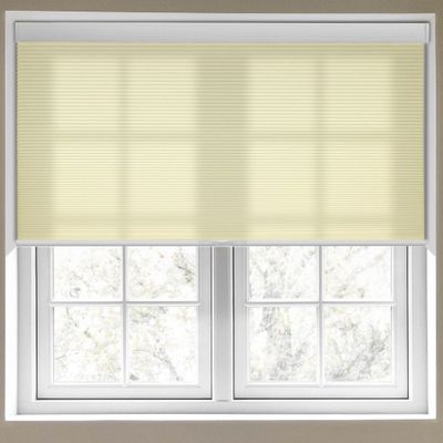 Sulugood Light Filtering Cellular Shades Cordless Honeycomb Shades for Windows Pull Down Cellular Blinds Room Darkening Thermal Insulated Blinds for Home Door Office Bedroom,Beige,53" W x 56" H