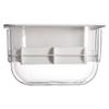 Alipis Bathroom Tissue Box Wall-Mounted Tissue Holder Transparent Toilet Paper Storage Easy Installation for Home Hotel and Cafe Decor Reliable and Accessory view 1