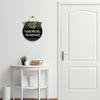 11x11In Please Ring Bell for Assistance Sign,Wood Plank Design Hanging Sign Wall Art Home Decoration,Rustic Wood No Soliciting Sign for Farmhouse Home Decor,Funny Signs Gift view 4