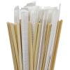 Boesma 100Pcs Bamboo Coffee Stirrers Individually Wrapped  Coffee Stir Sticks 5.5 Inch, Stir Sticks For Coffee Bar, Disposable Stir Sticks for Coffee and Cocktail view 1