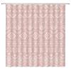 ABONAN Boho Geometric Shower Curtain Pink Modern Farmhouse Tribal Retro Western Aztec Abstract Mid Century Art Fabric Bathroom Curtains Decor Set with Hook(59" Wx70 H) view 2