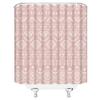 ABONAN Boho Geometric Shower Curtain Pink Modern Farmhouse Tribal Retro Western Aztec Abstract Mid Century Art Fabric Bathroom Curtains Decor Set with Hook(59" Wx70 H) view 3