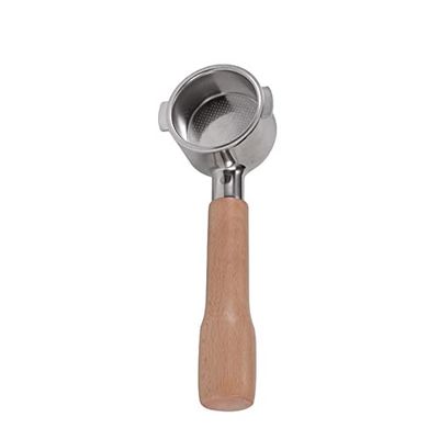 Replacement 51mm Bottomless Portafilter for DeLonghi ECO310 / EC330 / EC200 / EC221 / EC11 / EC152 Espresso and Cappuccino Machine - Coffee Filter Handle Holder with Cup Basket