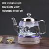 FairUo Electric Glass Kettle,Cordless,1 L Stainless Steel Kettle, Illumination Led Light,Fast Boil Kettles Auto Shut Off, Bpa Free Electric Water Tanks Kettle,For Coffee,Tea, Espresso view 2