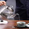 FairUo Electric Glass Kettle,Cordless,1 L Stainless Steel Kettle, Illumination Led Light,Fast Boil Kettles Auto Shut Off, Bpa Free Electric Water Tanks Kettle,For Coffee,Tea, Espresso view 3