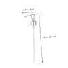 Lotion Pump Heads Replacement Nozzle Stainless Steel 6pcs for Bottles view 2