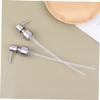 Lotion Pump Heads Replacement Nozzle Stainless Steel 6pcs for Bottles view 3