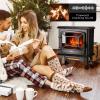 TURBRO Suburbs 20 in. Electric Fireplace Infrared Heater with Crackling Sound view 2