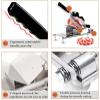 Frozen Meat Slicer, Manual Meat Slicing Machine, Beef Mutton Roll Food Slicer Stainless Steel Adjustable Thickness Freezing Meat Cutter view 3