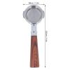 Coffee Products 58mm Coffee Portafilter Aluminum Coffee machine Alloy 2 Ears Bottomless Portafilter Handle with Single Layer Filter Screen 58mm (A1 Siam Rosewood) view 2