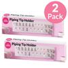 The Cookie Countess Wall Mounted Piping Tip Holder Organizer - Pack of 2 (Piping tips and accessories not included) view 2