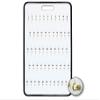 55 Hook Key Holder Wall Mount for Office, Work, Valet - Self Locking Hook Board - Portable Keyboard for Storage and Transport of Keys view 1