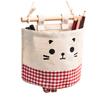 YARNOW Cotton and Linen Hanging Storage Bag Organizer Multi Wall Storage for Toys Magazines and Gadgets and Easy to Room and Bathroom Use view 1