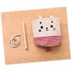 YARNOW Cotton and Linen Hanging Storage Bag Organizer Multi Wall Storage for Toys Magazines and Gadgets and Easy to Room and Bathroom Use view 4