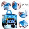 HAPPARTY BOSS Party Favor Gift Boxes 24 PCS,Blue BOSS Boy Goodie Candy Treat Boxe For 1st 2nd Birthday Decorations Supplies view 3