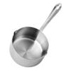 BOHK 10 Ounce Kitchen Induction Stainless Steel Milk Pot Saucepan Oil Chocolate Sauce Pan Butter Warmer Pot (300 ml) view 3