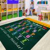 ABC Rug, Alphabet Rugs for Students Playroom, ABC Mat for Classroom 2x3 3x5 4x6 5x8 Class Decorations Printed Preschool Room Non Slip Boy & Girl Rug Carpet for School view 1