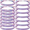 Palotay Red White and Blue String Bracelets 4th of July Patriotic Party Favors Bracelets Adjustable American Flag Woven Patriotic Independence Jewelry 15 view 1