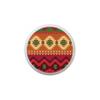 CIRCLE ASSET#32 byLCC Native American Design Orange Brown Reed Green DECORATIVE Ceramic Dresser Drawer PULLS Cabinet Cupboard KNOBS view 1